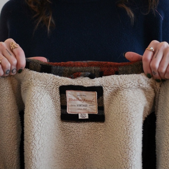 Original Weatherproof Vintage Fleece Coat/Jacket - Picture 5 of 5